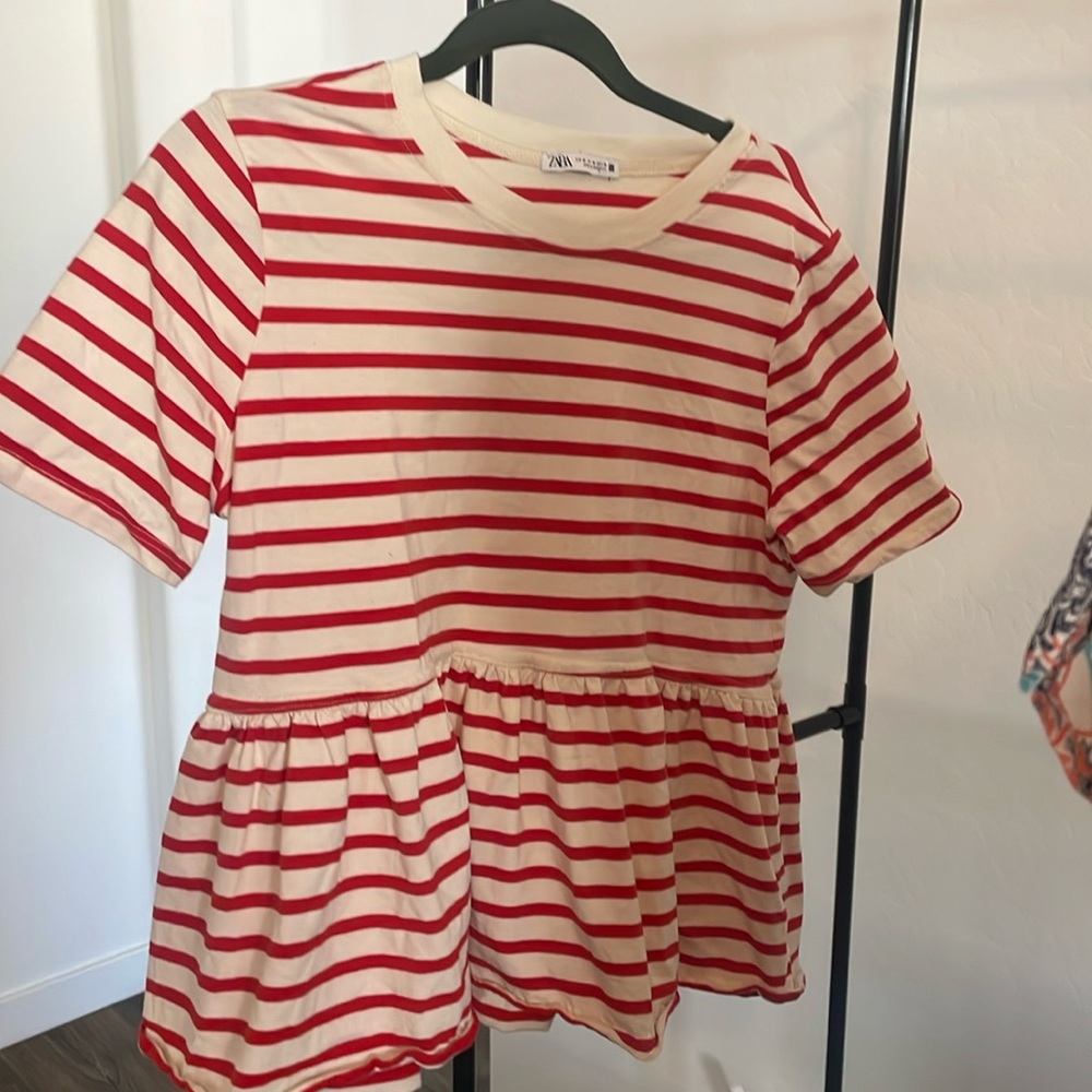 ZARA stripe top